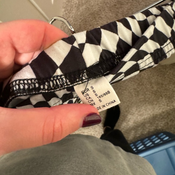 Checkered Rave Flare Pants - Picture 3 of 3